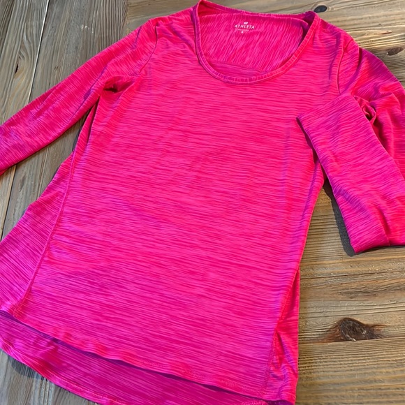 Athleta Long Sleeve Tee Shirt Small - Picture 1 of 5